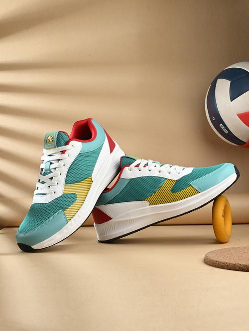 men color block lace up sneaker - 22020722 - Standard Image - 0