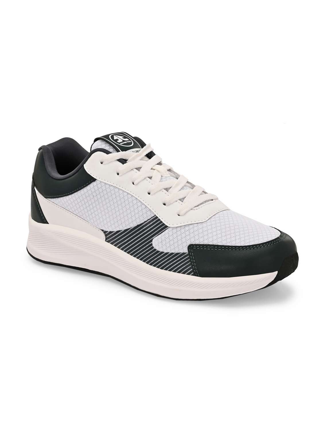 men white lace up sport shoe - 22020728 -  Standard Image - 2