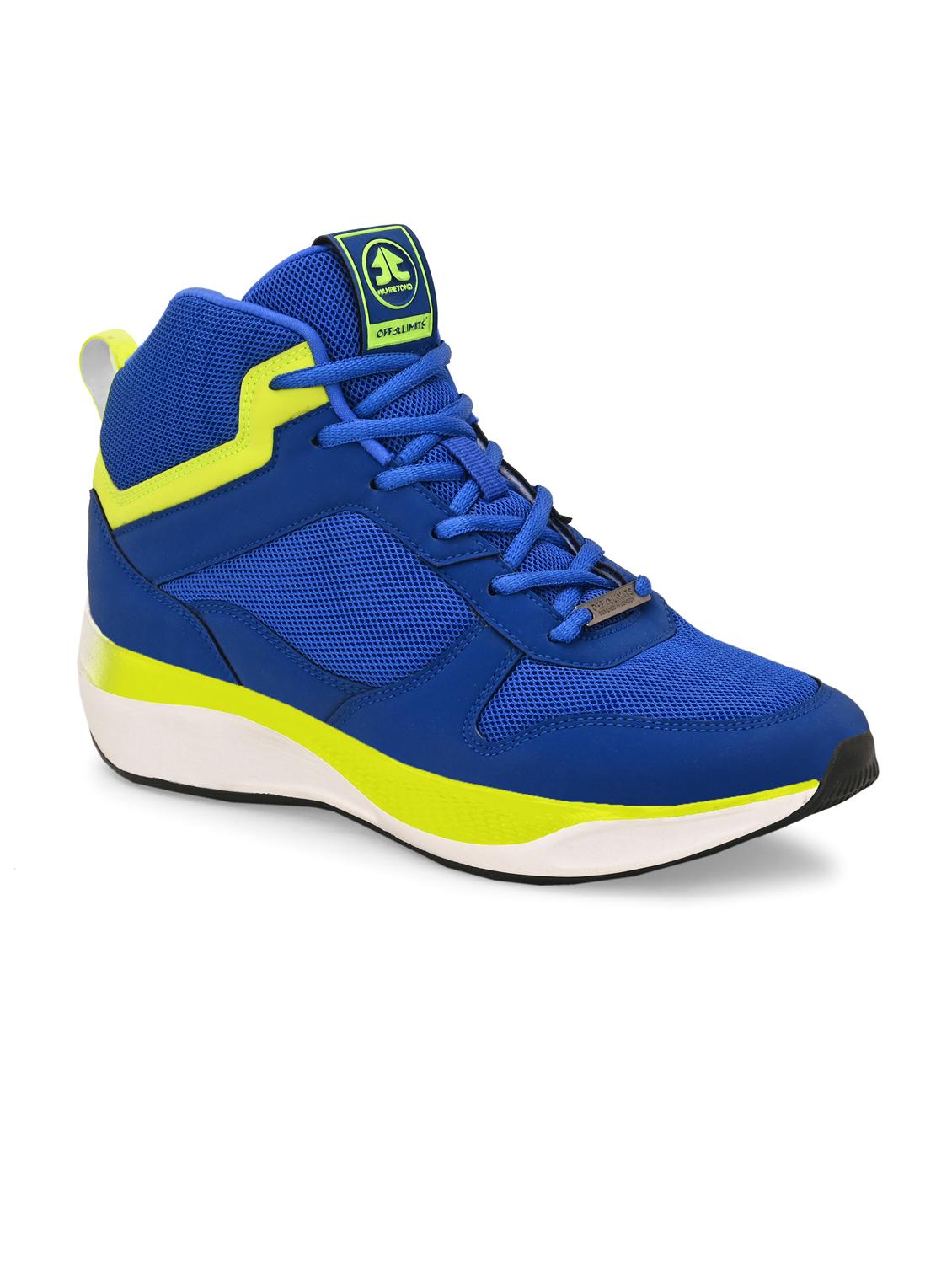 men blue lace up sport shoe - 22020734 - Standard Image - 2