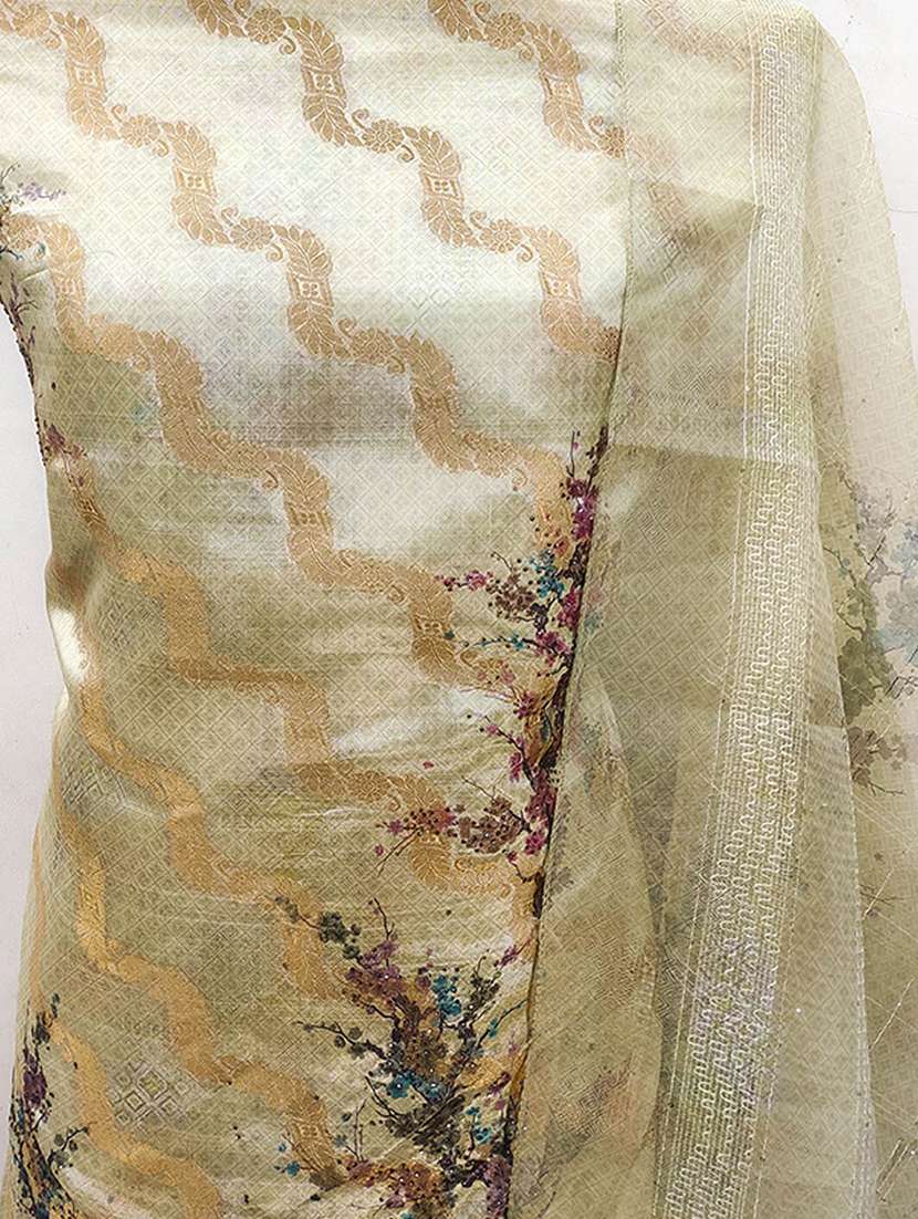 women self design unstitched suit set - 22021584 -  Standard Image - 2