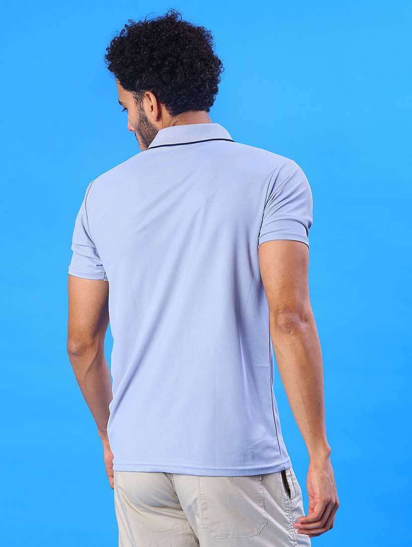 men striped short sleeve regular fit polo t-shirt - 22022262 -  Standard Image - 2