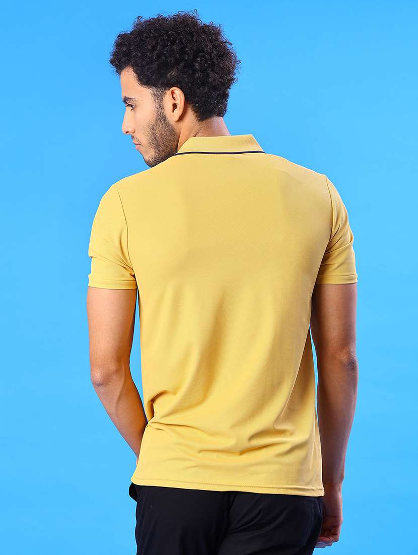 men striped short sleeve regular fit polo t-shirt - 22022280 -  Standard Image - 2