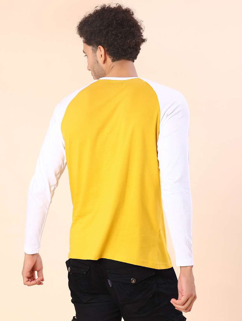 men color block long sleeve regular fit t-shirt - 22022330 -  Standard Image - 2