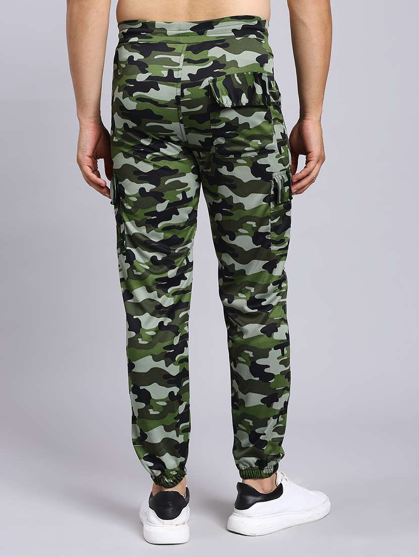 men camouflage print mid rise cargo jogger - 22022481 -  Standard Image - 2