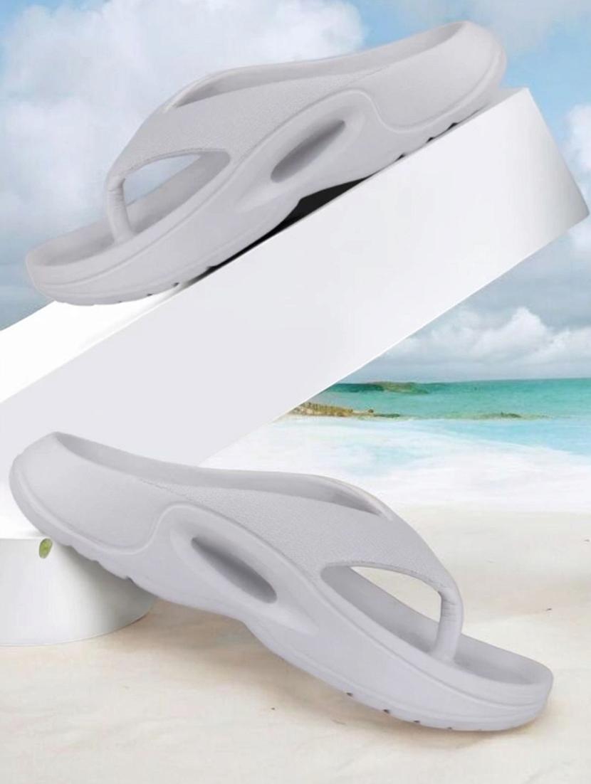 men grey slip on flip flop - 22023443 - Standard Image - 2