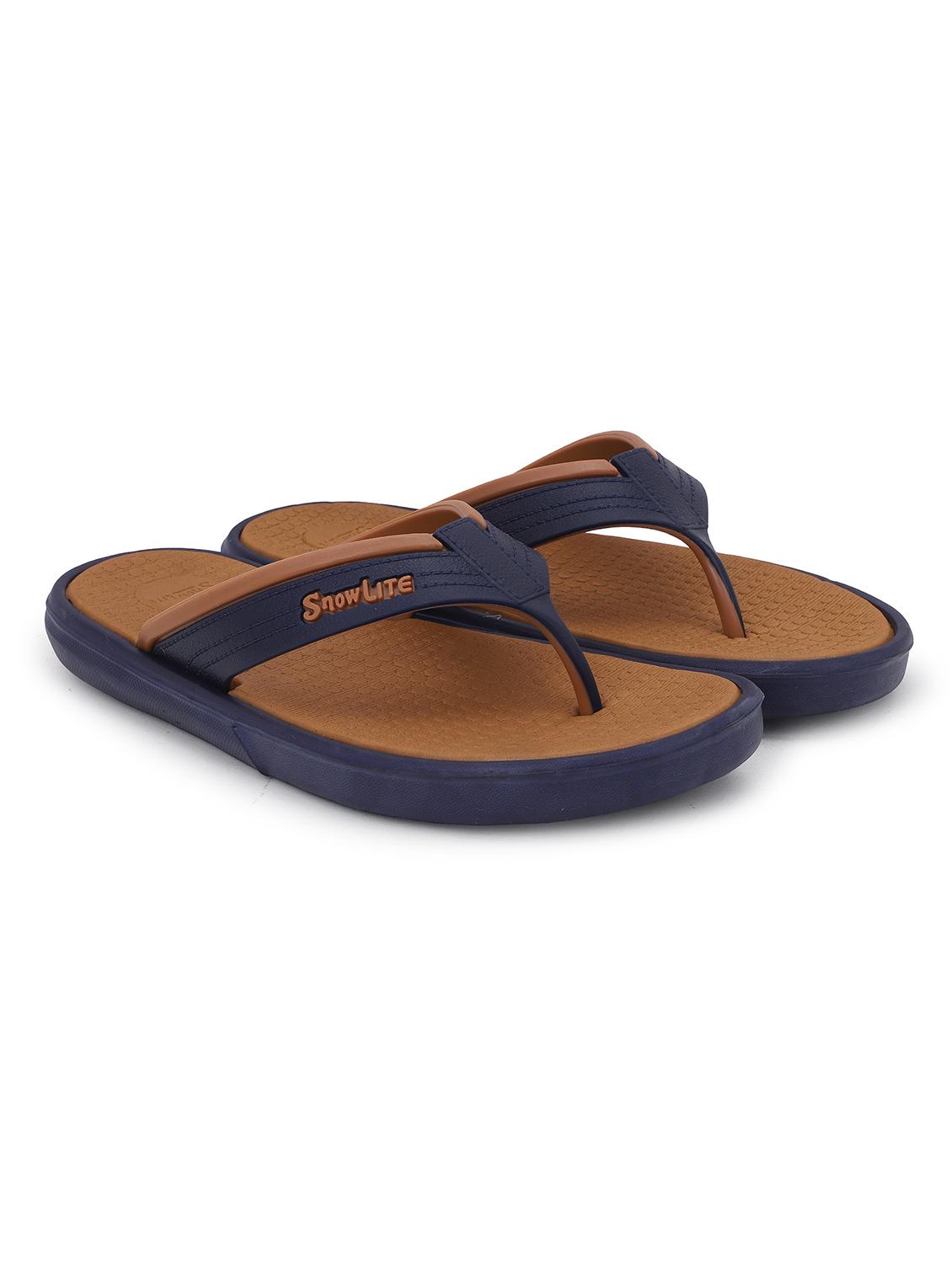 men brown slip on flip flop - 22023446 - Standard Image - 2