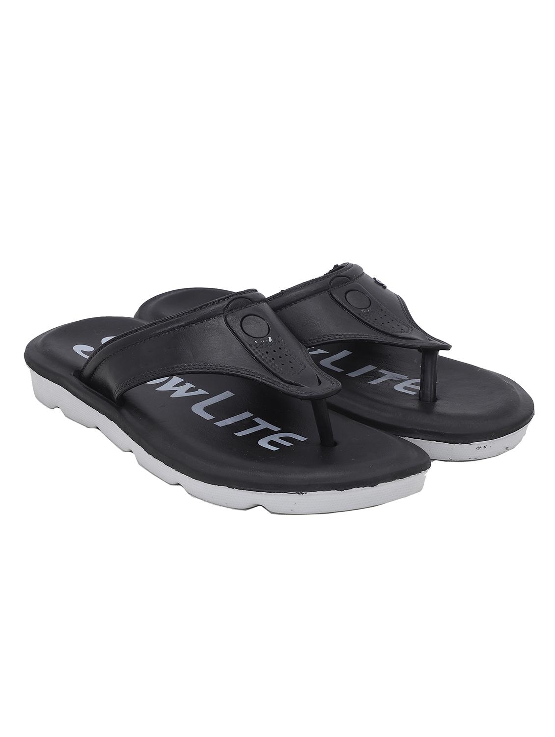 men black slip on flip flop - 22023448 - Standard Image - 2