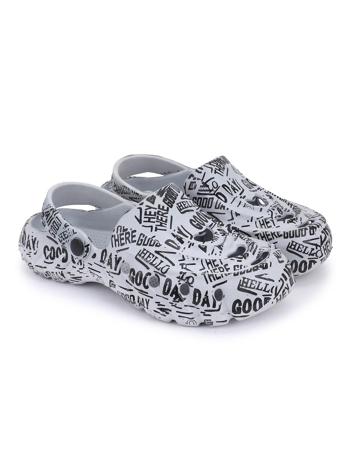 men printed slip-on clogs - 22023986 - Standard Image - 2
