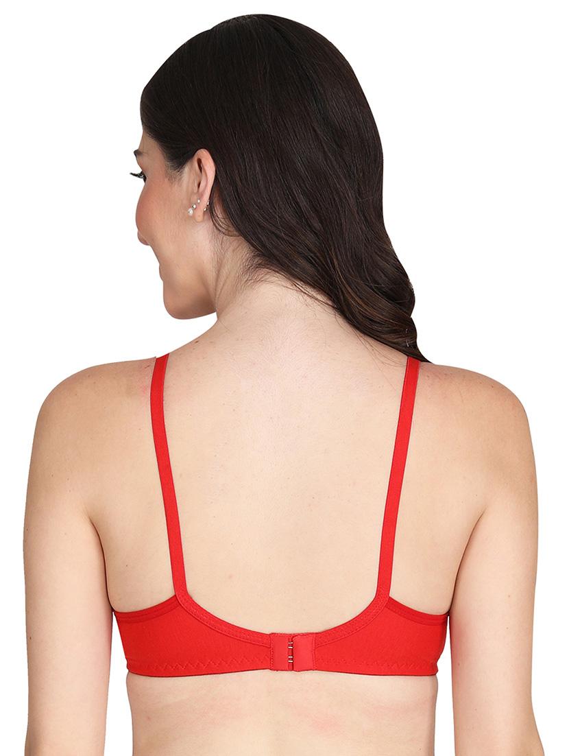 women pack of 6 solid non wired t-shirt bra - 22024979 - Standard Image - 2