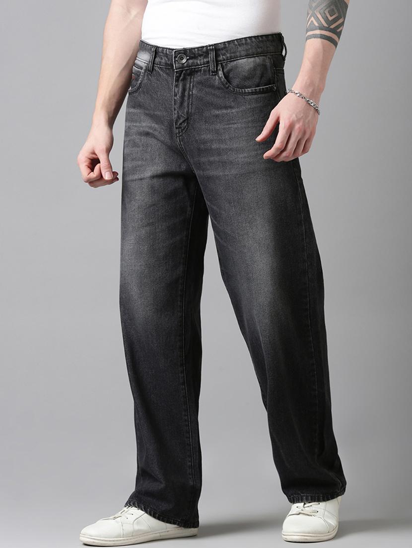 men washed mid rise full length jeans - 22025023 - Standard Image - 2