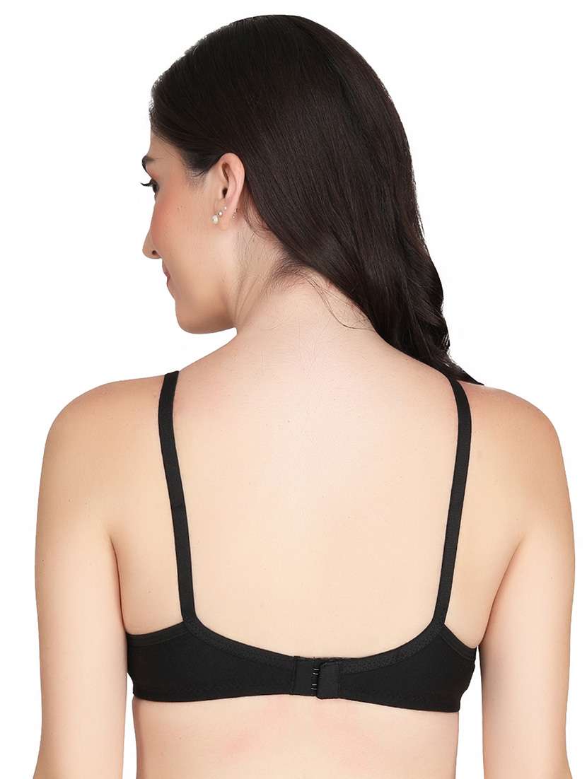 women pack of 4 solid non wired t-shirt bra - 22025157 -  Standard Image - 2