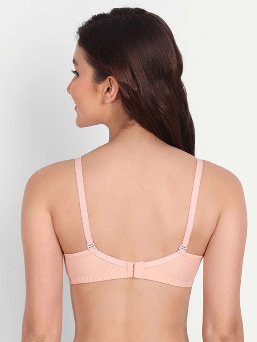 women pack of 3 solid non wired t-shirt bra - 22025186 -  Standard Image - 2