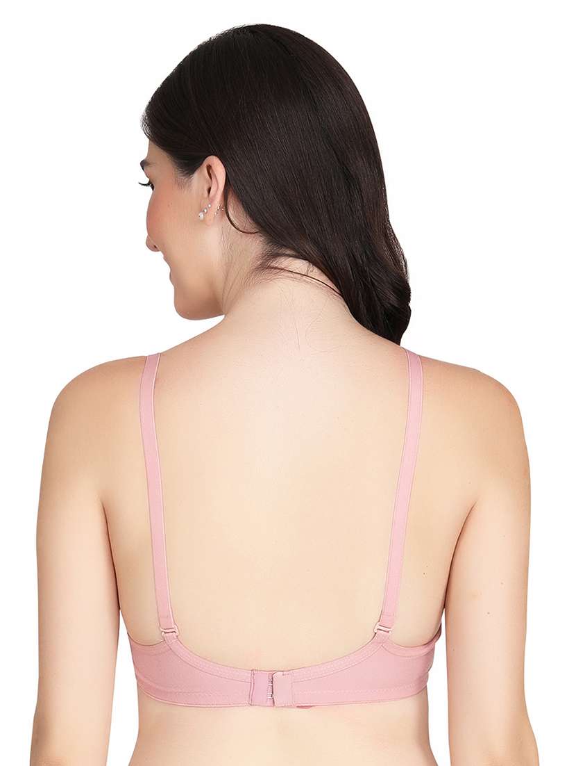 women pack of 2 solid non wired t-shirt bra - 22025321 -  Standard Image - 2