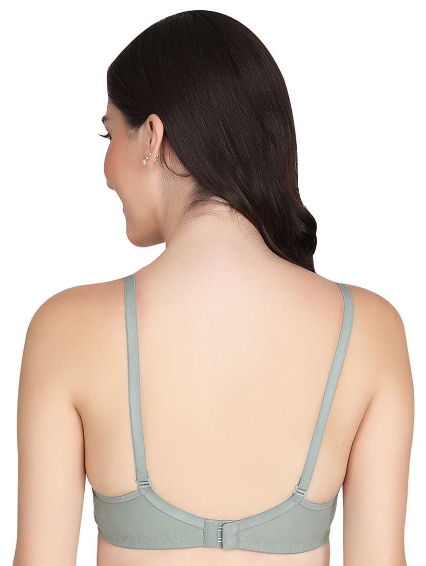 women pack of 2 solid non wired t-shirt bra - 22025323 -  Standard Image - 2
