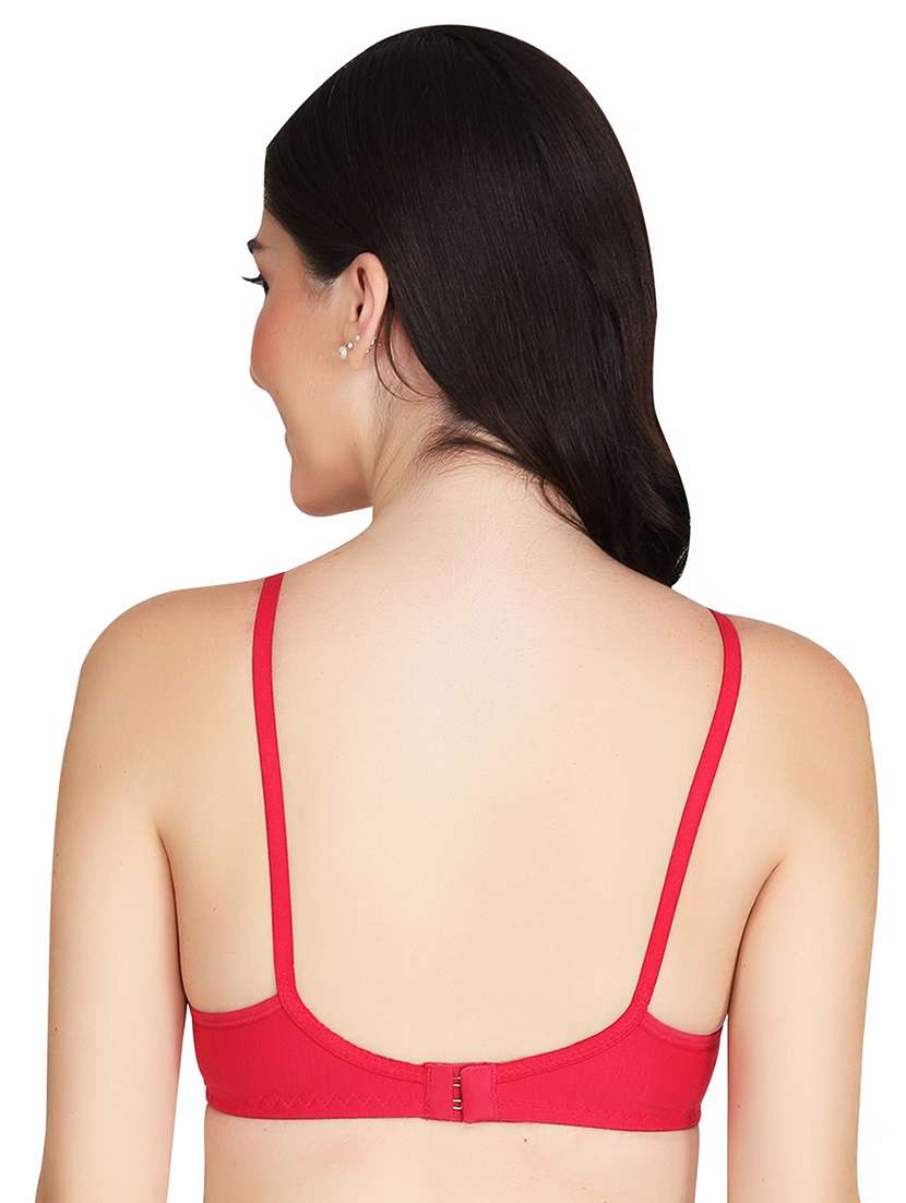 women pack of 2 solid non wired t-shirt bra - 22025367 -  Standard Image - 2