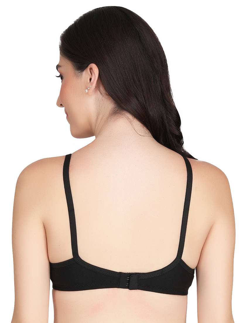 women pack of 2 solid non wired t-shirt bra - 22025415 -  Standard Image - 2