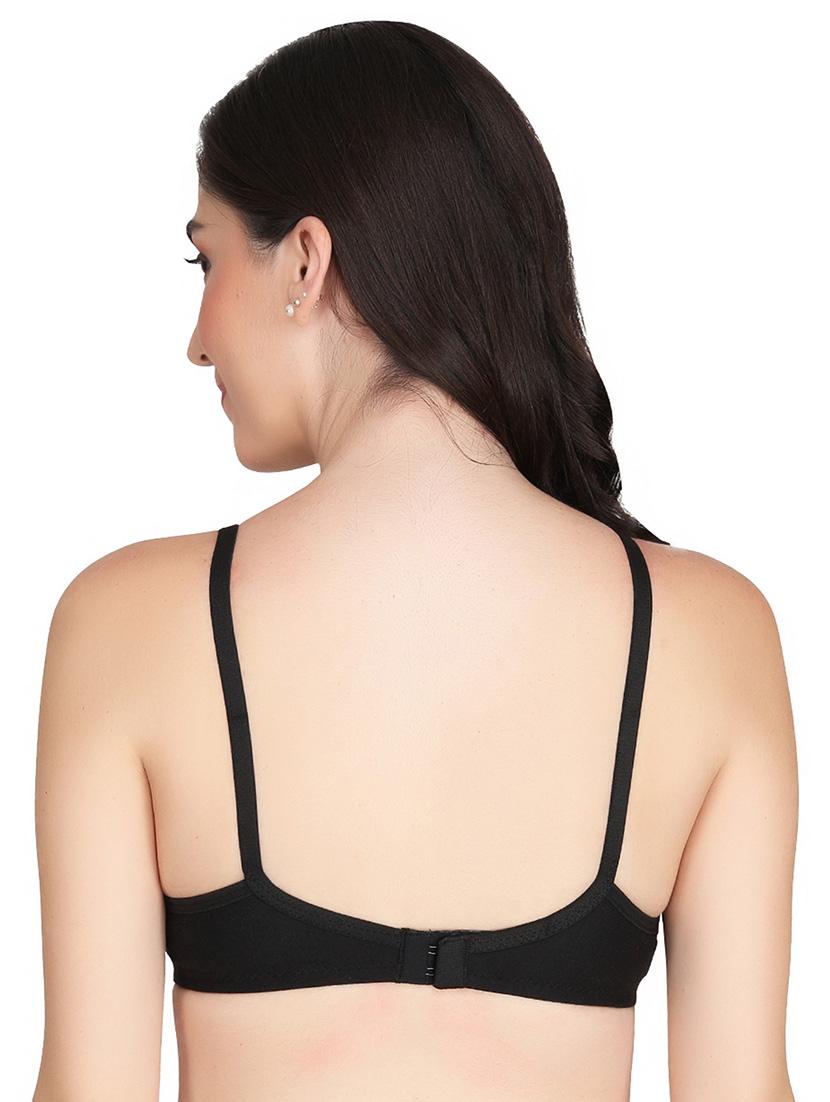 women pack of 6 solid non wired t-shirt bra - 22025494 - Standard Image - 2