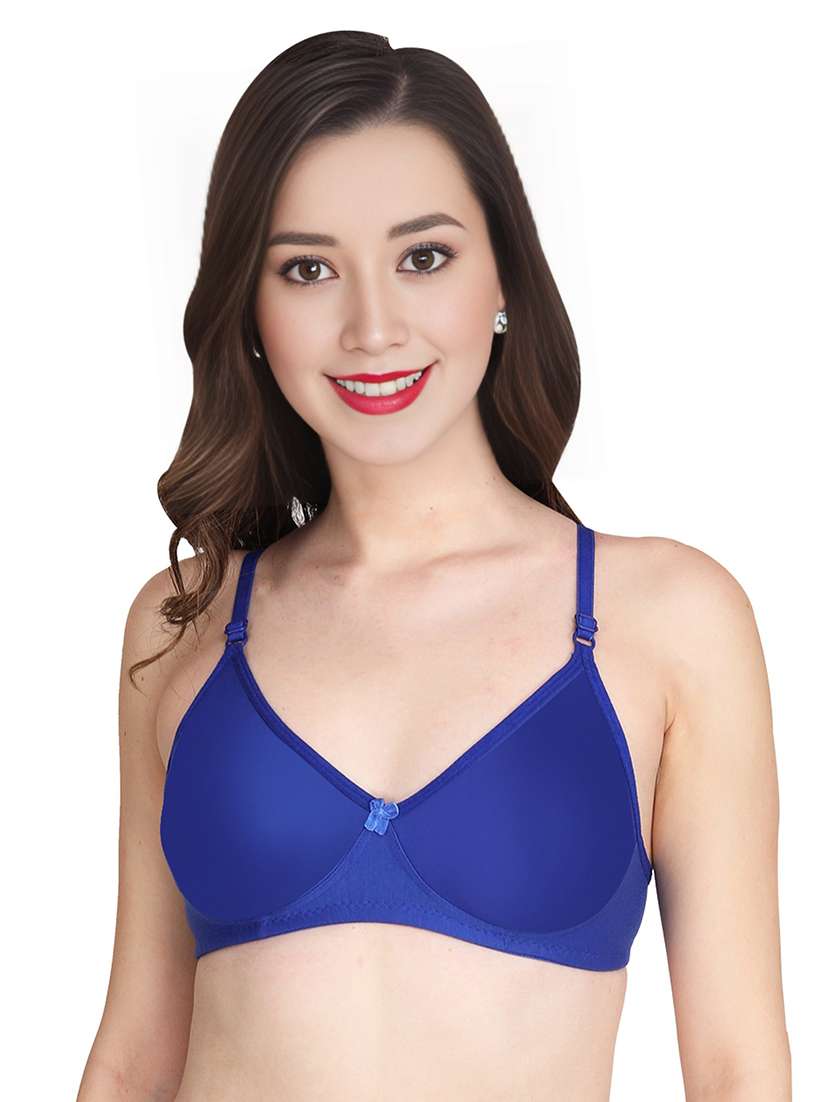 women pack of 3 solid lightly padded t-shirt bra - 22025754 -  Standard Image - 2