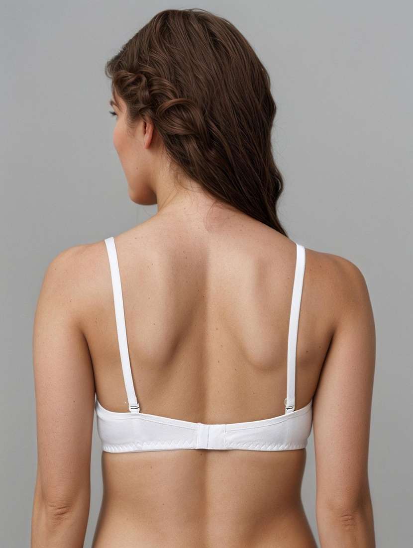 women solid non-wired t-shirt bra - 22026100 - Standard Image - 2