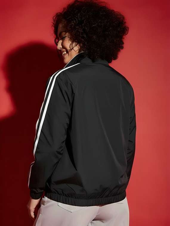 women tapered long sleeve windcheater jacket - 22026190 -  Standard Image - 2