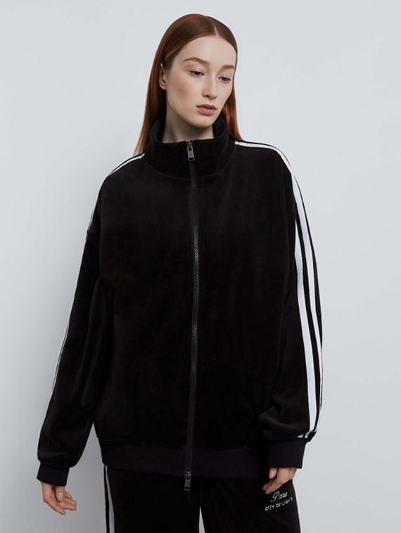 women tapered long sleeve windcheater jacket - 22026191 - Zoom Image - 0