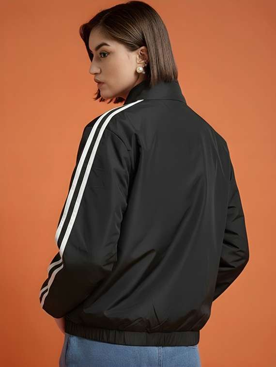 women tapered long sleeve windcheater jacket - 22026191 - Standard Image - 2