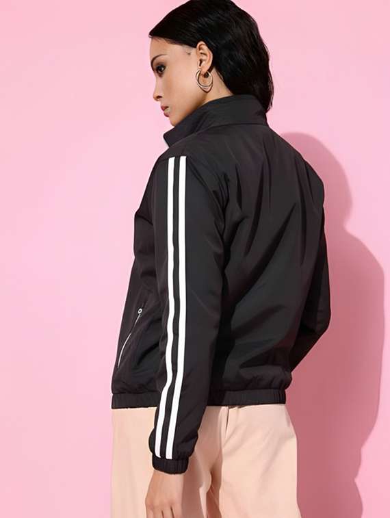 women tapered long sleeve windcheater jacket - 22026195 -  Standard Image - 2