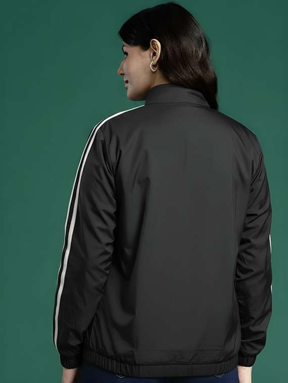 women tapered long sleeve windcheater jacket - 22026199 - Standard Image - 2