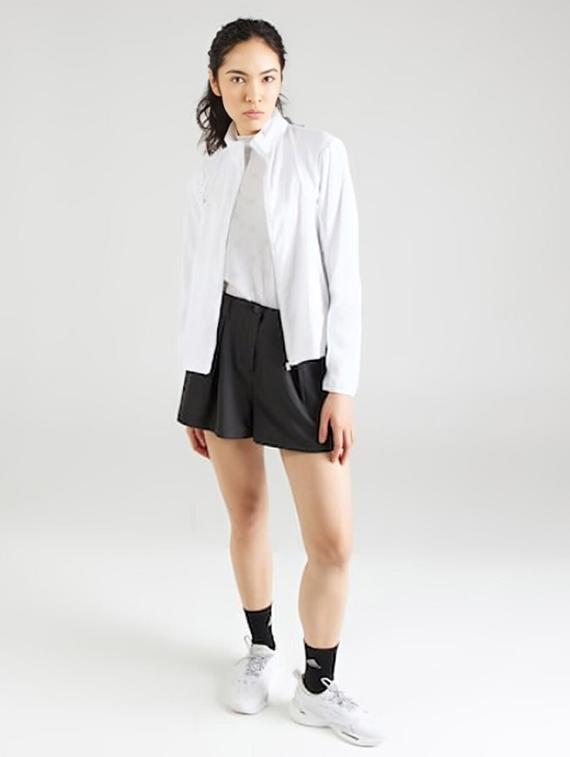 women solid long sleeve windcheater jacket - 22026206 - Standard Image - 2