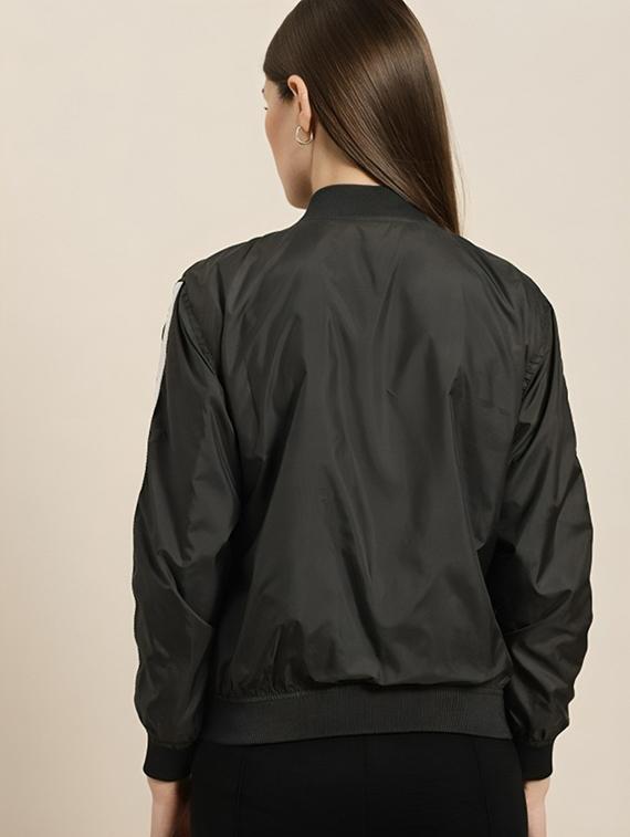women tapered long sleeve windcheater jacket - 22026207 - Standard Image - 2