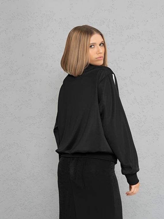 women tapered long sleeve windcheater jacket - 22026212 - Standard Image - 2