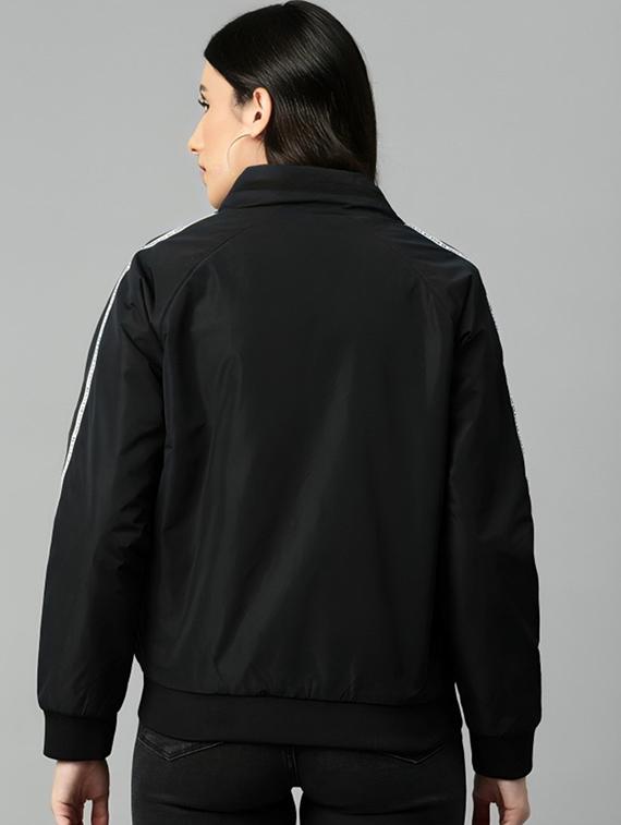 women tapered long sleeve windcheater jacket - 22026213 - Standard Image - 2
