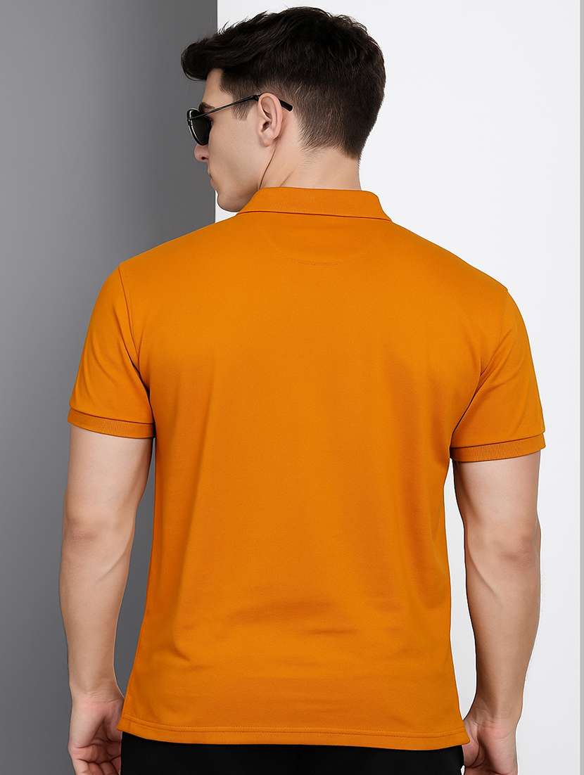 men striped short sleeve regular fit polo t-shirt - 22026535 -  Standard Image - 2