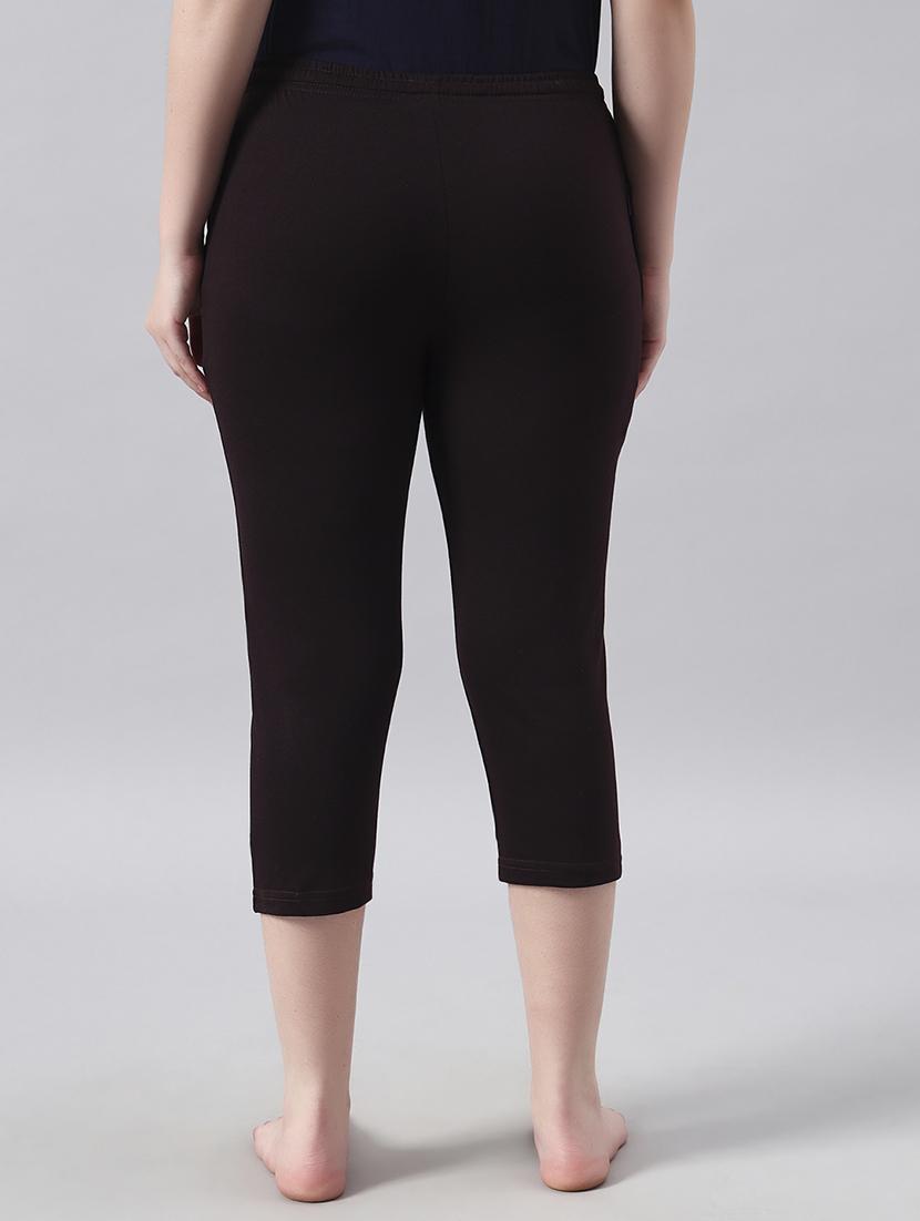 women solid mid rise capri - 22026588 - Standard Image - 2