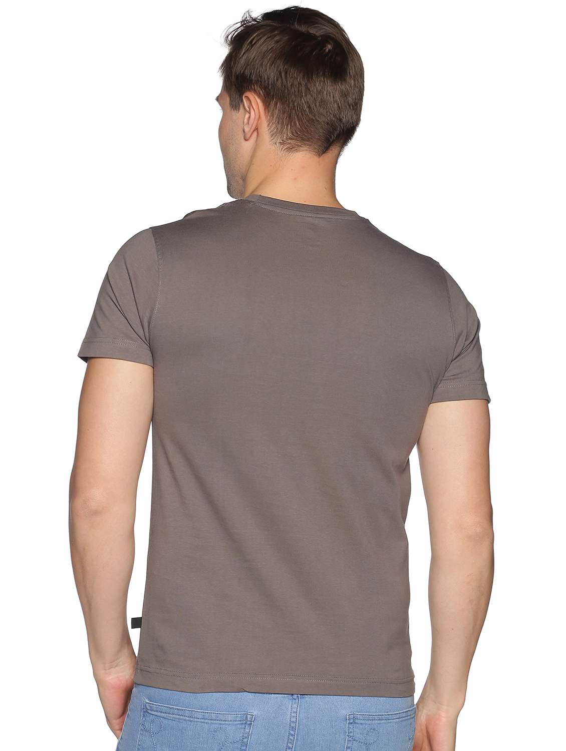 men front print short sleeve regular fit t-shirt - 22026968 -  Standard Image - 2