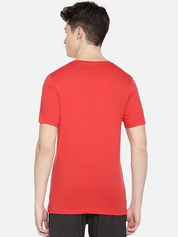 men front print short sleeve regular fit t-shirt - 22026969 - Standard Image - 2