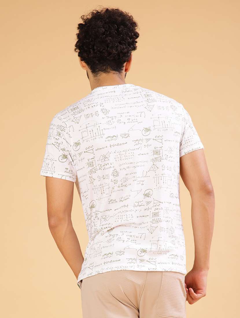 men printed short sleeve regular fit t-shirt - 22026989 -  Standard Image - 2