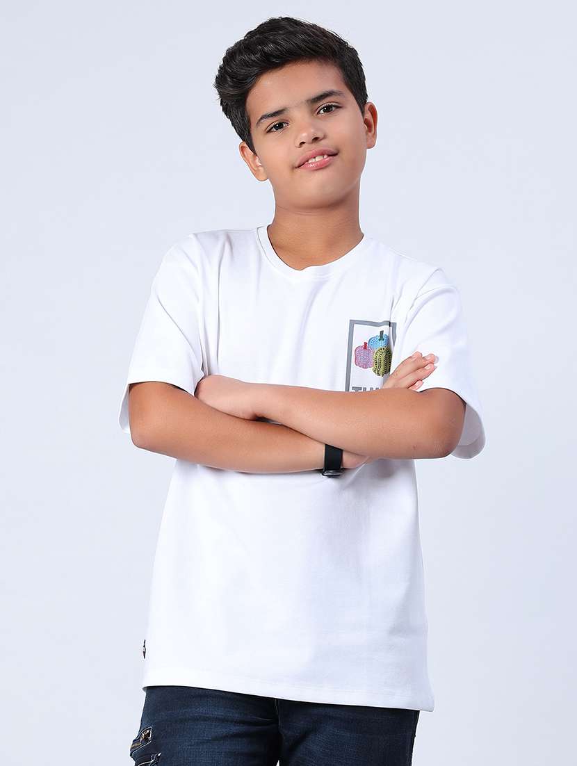 boys printed short sleeve relaxed fit t-shirt - 22027060 -  Standard Image - 2