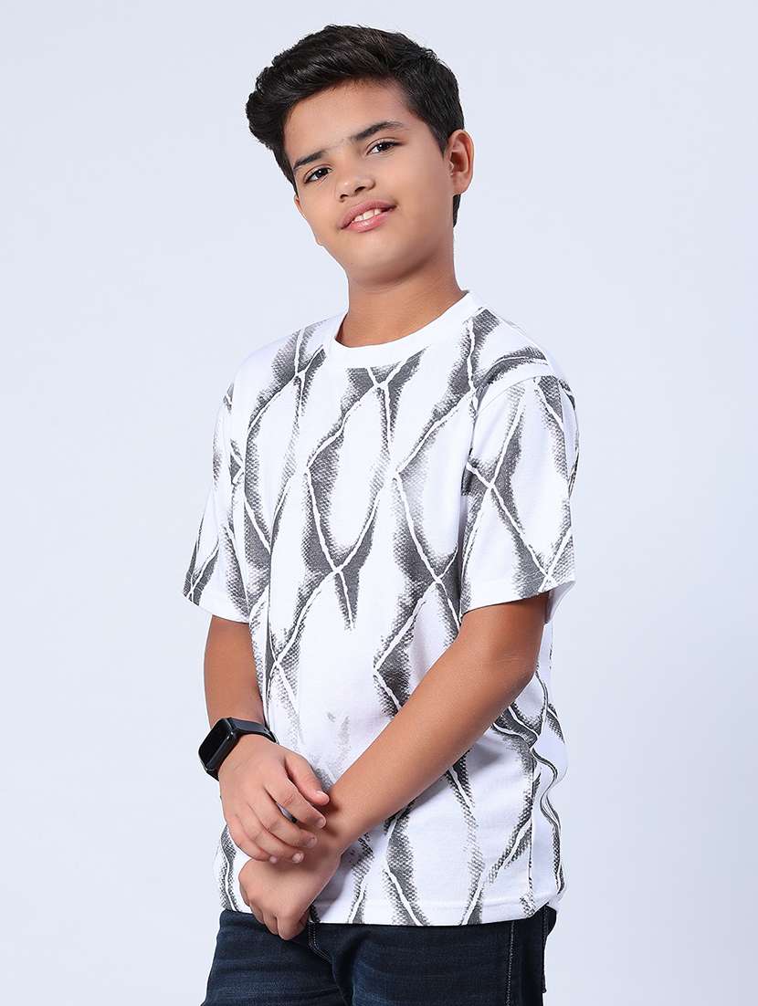 boys printed short sleeve regular fit t-shirt - 22027083 -  Standard Image - 2
