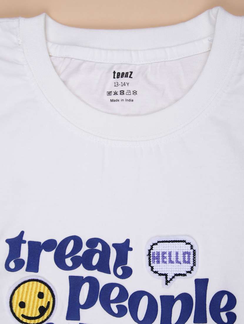 girls printed short sleeve regular fit t-shirt - 22027093 -  Standard Image - 2