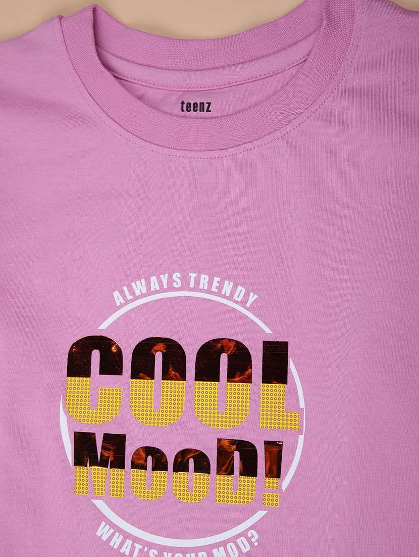 girls printed short sleeve regular fit tee - 22027095 -  Standard Image - 2