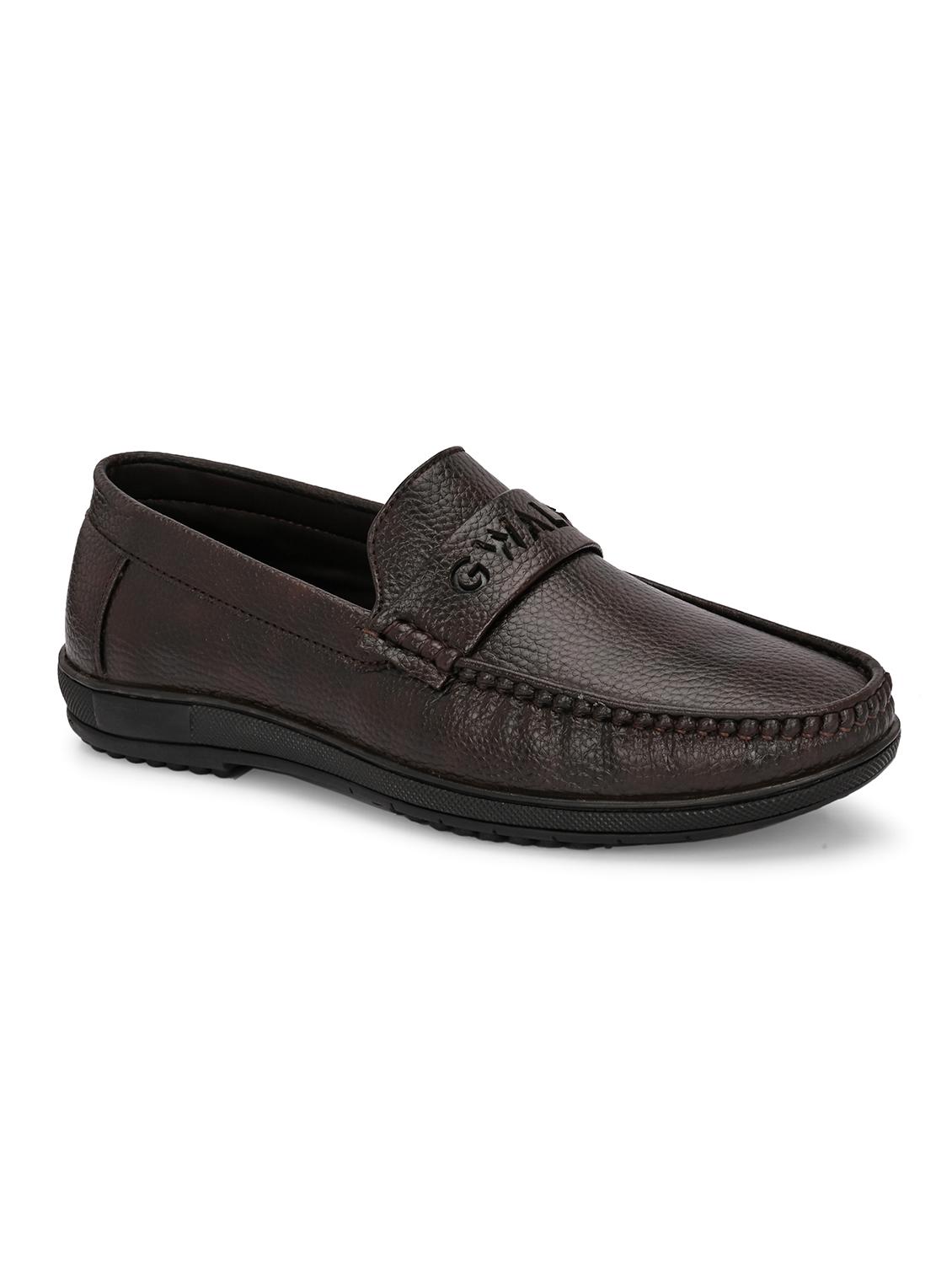 men brown slip on loafer - 22027434 - Standard Image - 2