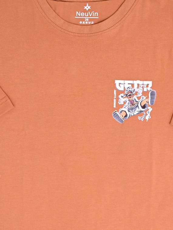 boys printed short sleeve t-shirt - 22027438 -  Standard Image - 2