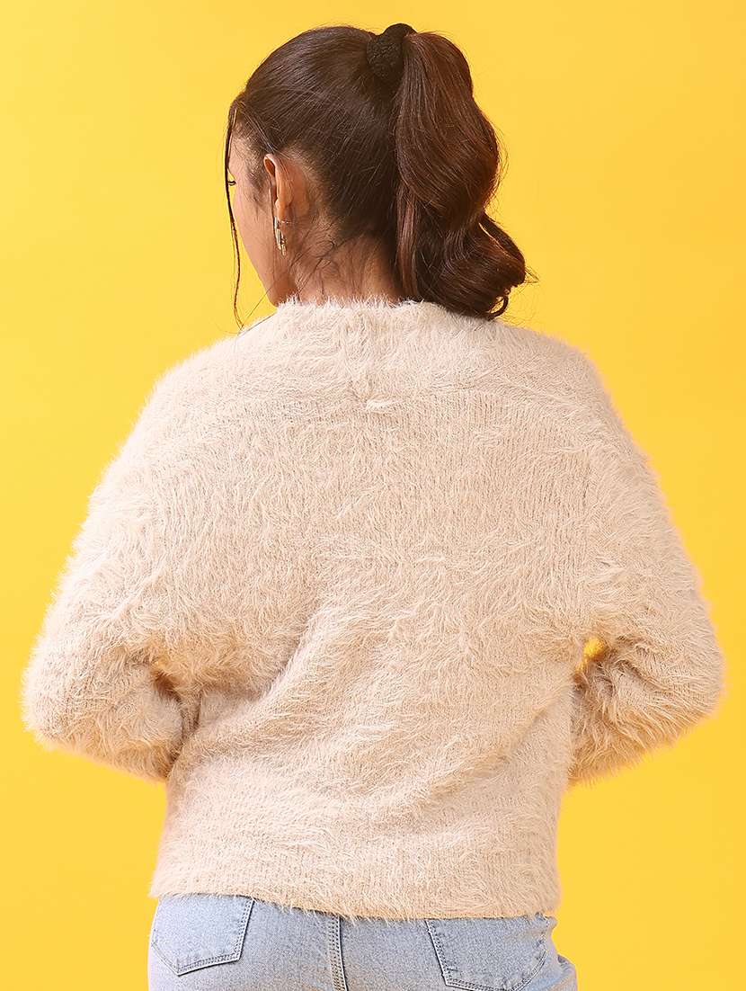 women solid long sleeve cardigan - 22027975 -  Standard Image - 2