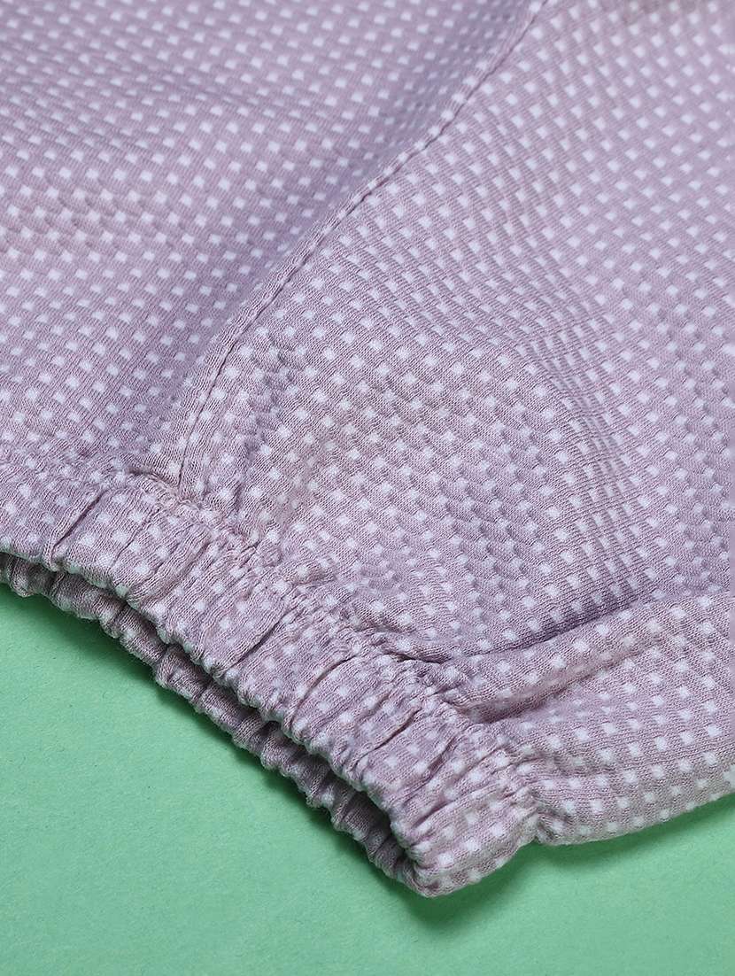 girls printed round neck full length set - 22028034 -  Standard Image - 2