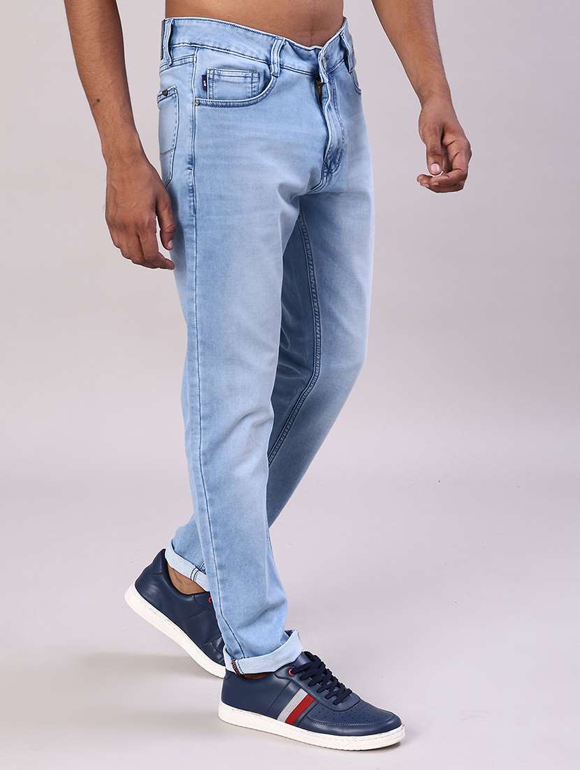 men washed mid rise full length jeans - 22028108 -  Standard Image - 2