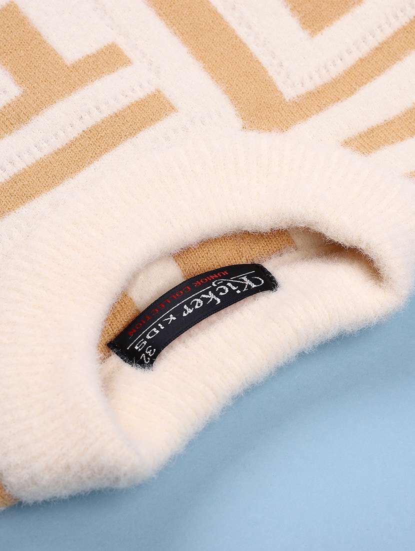 boys self design long sleeve sweater - 22028217 -  Standard Image - 2