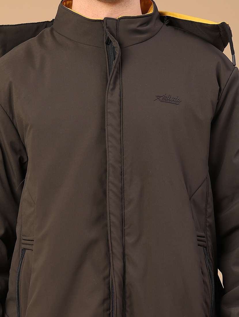 men solid long sleeve reversible bomber jacket - 22028233 -  Standard Image - 2