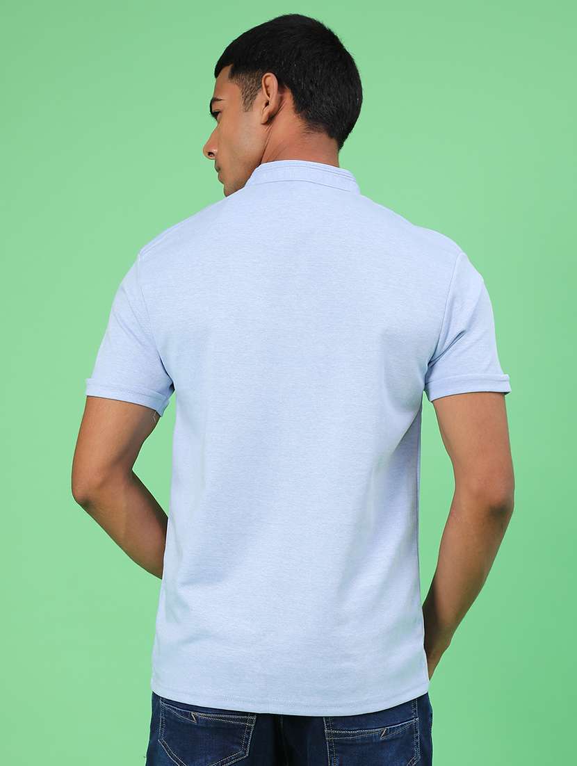 men solid short sleeve regular fit t-shirt - 22028283 -  Standard Image - 2