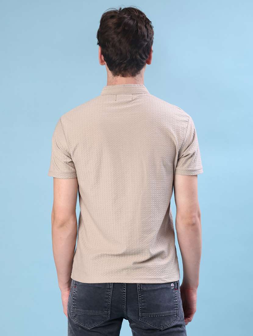 men solid short sleeve regular fit t-shirt - 22028324 -  Standard Image - 2